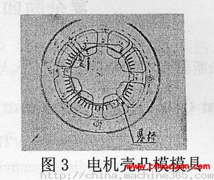電機(jī)殼凸殼模具